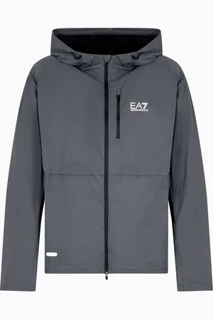 EA7 Dynamic Athlete hooded jacket in VENTUS7 technical fabric