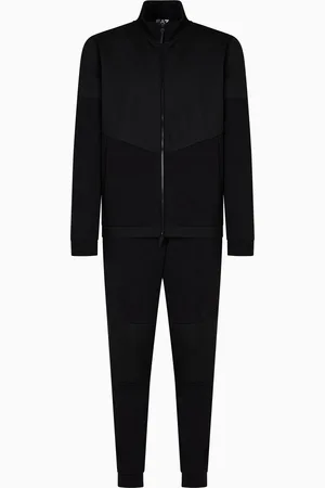 EA7 Cotton-blend tracksuit
