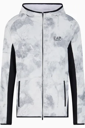 EA7 Dynamic Athlete hooded sweatshirt in VIGOR7 technical fabric