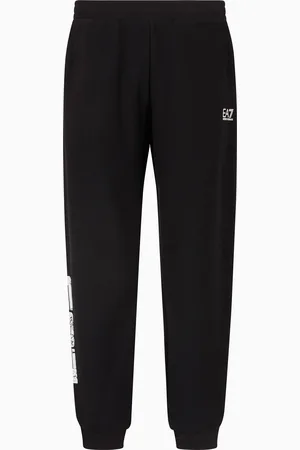 EA7 Graphic Series cotton joggers