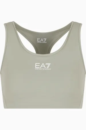 EA7 Dynamic Athlete sports bra in VIGOR7 technical fabric