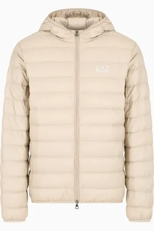 EA7 Core Identity packable down jacket with hood