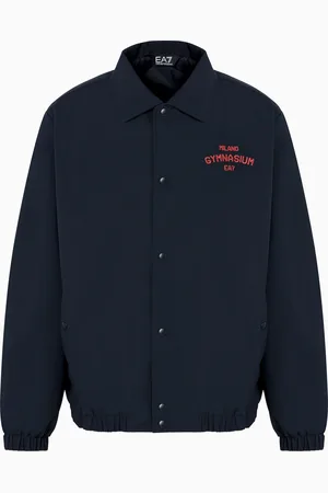 EA7 Club House technical fabric bomber jacket