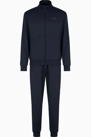 EA7 Visibility full-zip tracksuit in ASV recycled fabric
