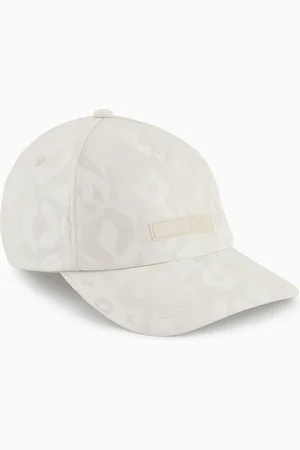 EA7 Logo Series cotton baseball cap