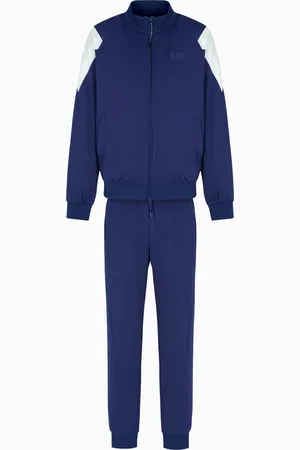EA7 7 Lines tracksuit in technical fabric