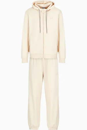 EA7 Visibility cotton tracksuit with hood