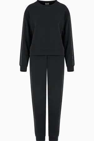 EA7 Logo Series stretch modal blend tracksuit