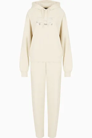 EA7 Cotton and modal blend tracksuit