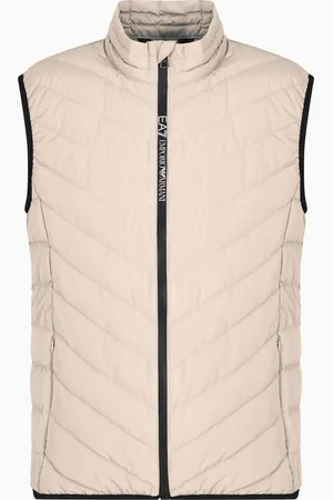 EA7 Packable technical fabric padded gilet
