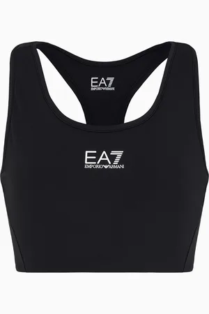 EA7 Dynamic Athlete sports bra in VIGOR7 technical fabric