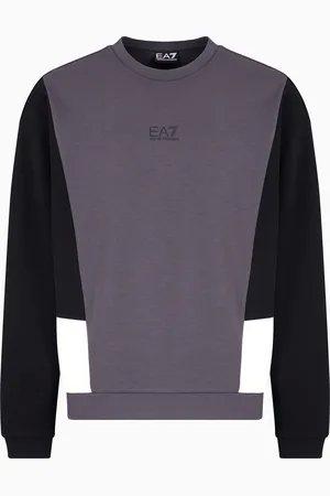 EA7 Summer Block cotton-blend sweatshirt