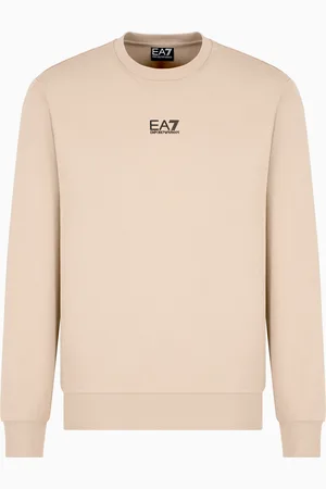 EA7 Core Identity cotton crew-neck sweatshirt