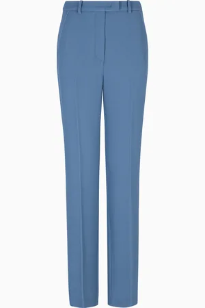 Emporio Armani ASV waffle weave technical fabric trousers