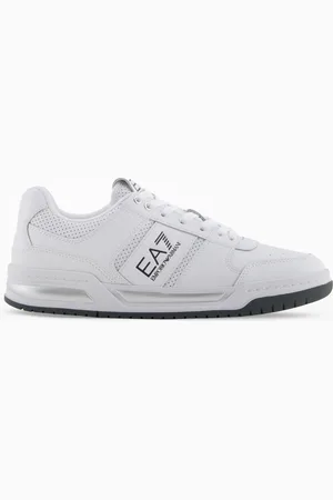 EA7 Baseline leather sneakers