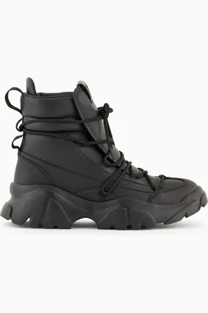 EA7 Flakes chunky-sole ankle boots