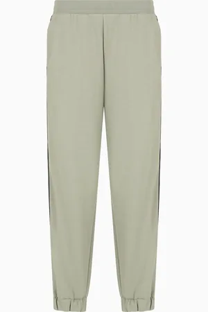 EA7 Cotton-blend Logo Series joggers