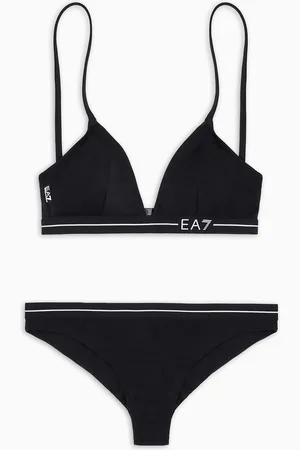EA7 Bralette bikini with logo tape
