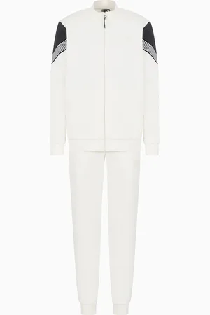 EA7 7 Lines cotton jersey tracksuit