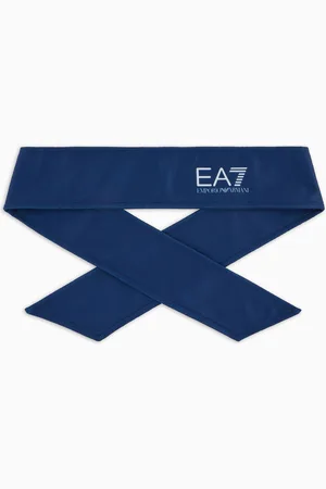 EA7 Tennis Pro cotton-blend headband