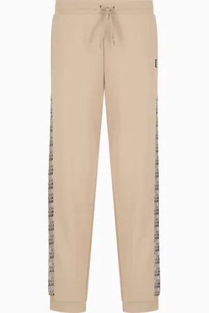 EA7 Cotton-blend Logo Series joggers