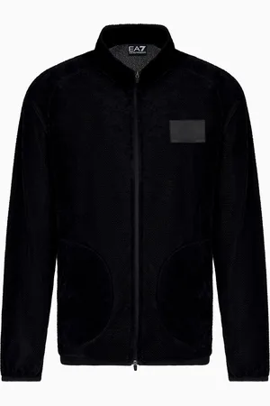 EA7 Dynamic Athlete zip-up sweatshirt in technical fabric