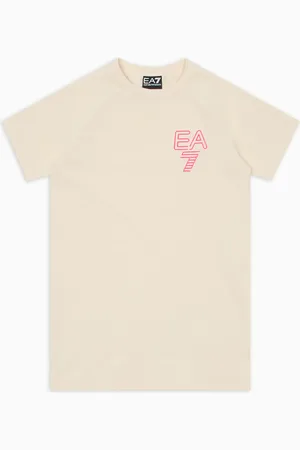 EA7 Visibility Girl stretch cotton jersey dress