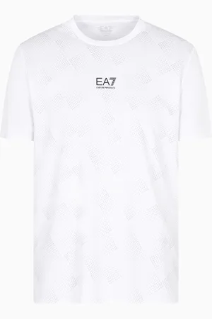 EA7 Tennis Pro crew-neck T-shirt in VENTUS7 technical fabric