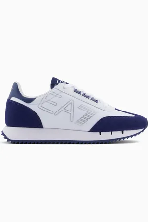EA7 Black and Vintage Sneakers