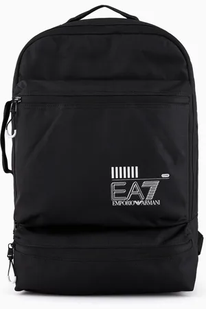 EA7 ASV recycled-fabric Train Core backpack