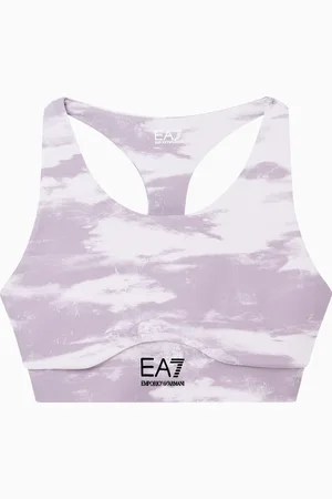 EA7 Dynamic Athlete sports bra in VIGOR7 technical fabric