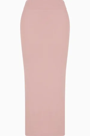 EA7 Precious stretch modal-blend long skirt