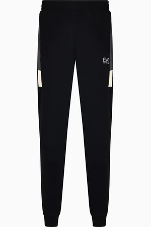 EA7 Summer Block cotton-blend joggers
