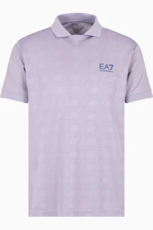 EA7 Tennis Pro polo shirt in VENTUS7 technical fabric
