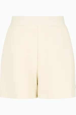 EA7 Stretch-cotton blend shorts