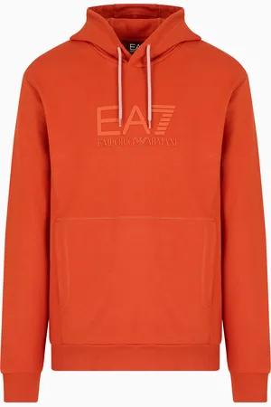 EA7 Cotton hooded Visibility sweatshirt