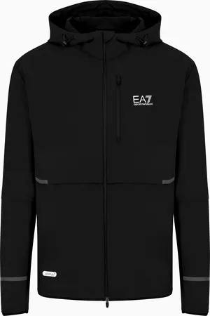EA7 Dynamic Athlete hooded jacket in VENTUS7 technical fabric