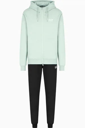 EA7 Core Identity cotton tracksuit