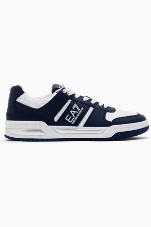 EA7 Baseline leather sneakers