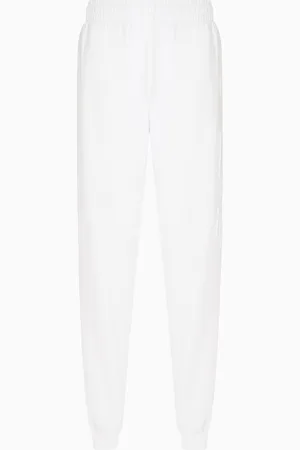 EA7 Logo Series organic-cotton joggers