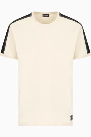 EA7 Logo Series cotton-jersey T-shirt