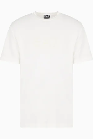 EA7 Lux Identity modal-blend jersey T-shirt