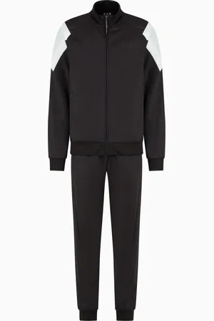 EA7 7 Lines tracksuit in technical fabric