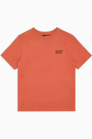 EA7 Core Identity Boy cotton crew-neck T-shirt