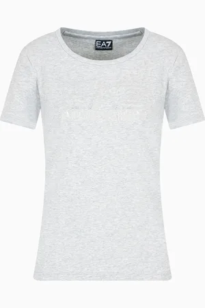 EA7 Logo Series stretch cotton-jersey T-shirt