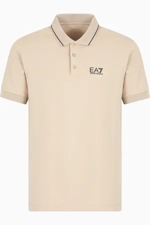 EA7 Core Identity stretch-cotton piqu?? polo shirt