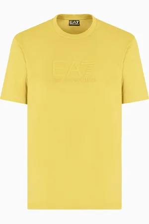 EA7 Visibility cotton crew-neck T-shirt