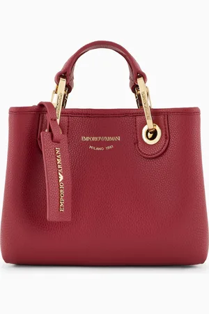 Emporio Armani Deer-print MyEA mini bag