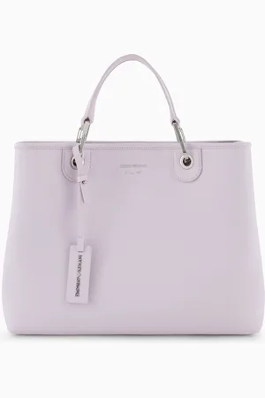 Emporio Armani Medium MyEA shopper bag with deer print