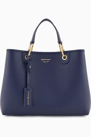 Emporio Armani Medium MyEA shopper bag with deer print
